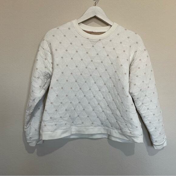 Madewell Quilted Swing Sweatshirt - Picture 4 of 7